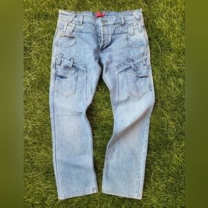 POV double waist jeans nwot